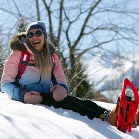 Snowshoeing