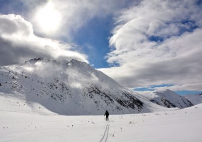 Ski touring from Alpe d’Huez