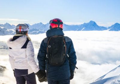 The Signal Crest – snowshoeing from Villard-Reculas