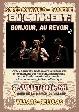 Concert – Bonjour, au revoir !