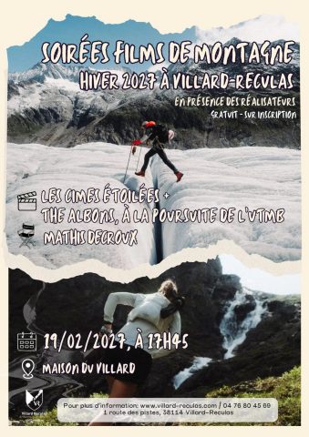 Mountain Film Night: *Les Cimes Étoilées* and *The Albons*, in pursuit of the UTMB!_Villard-Reculas
